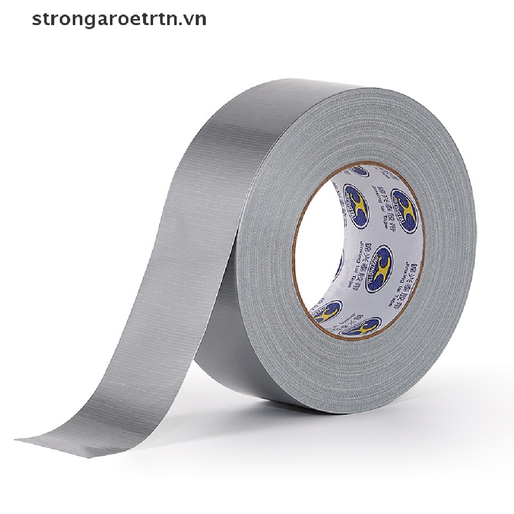 Cuộn Băng Keo Vải Siêu Dính Chống Thấm Nước Màu Xám Bạc Dài 10m