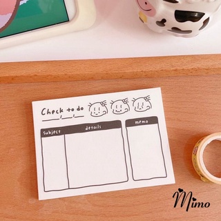 Giấy note ghi chú mini 80 tờ