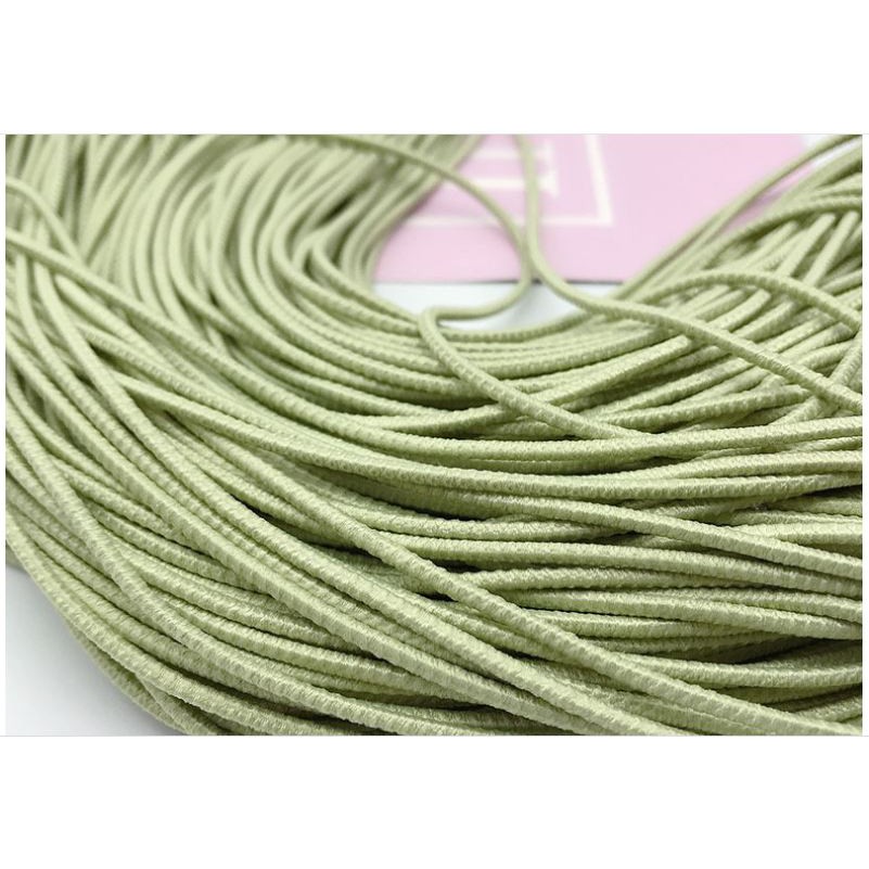 BÓ 5-10 met dây thun mềm 2mm làm dây cột tóc