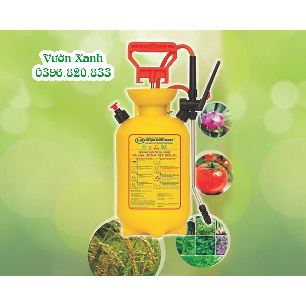 ( SIÊU HOT ) Bình phun xịt tưới 5 lít Bình Minh