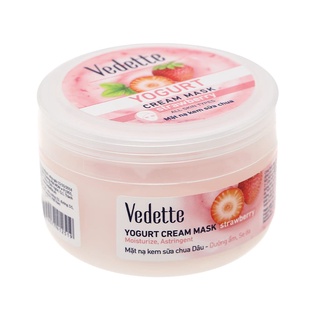 Mặt nạ sữa chua vedette kem sữa chua dâu tây 120ml