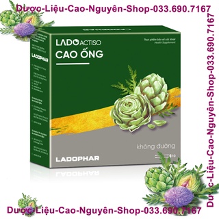 Cao uống atiso hoàn toàn không đường-Dược liệu cao nguyên Ladophar 10 ốngx10ml