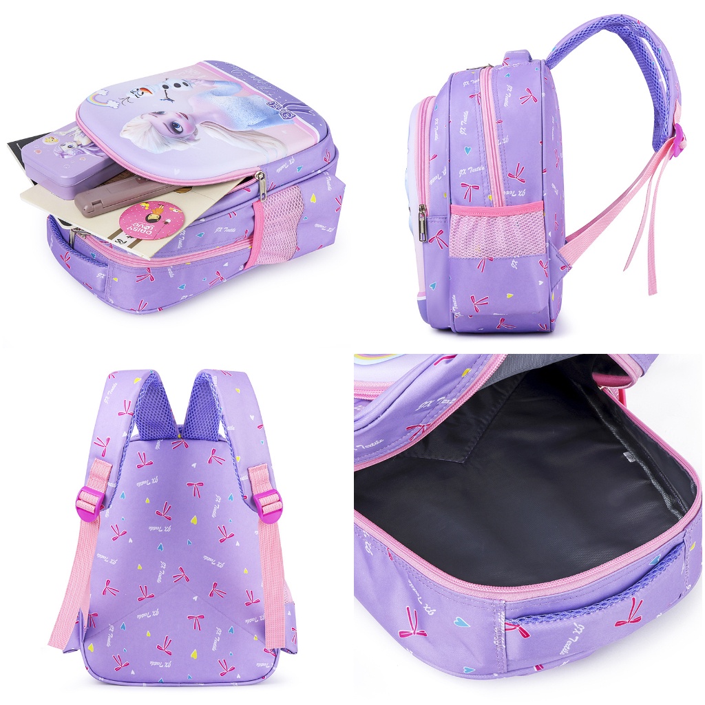 (BLTE14) Balo trẻ em hình 3D cho bé trai bé gái 3-5 tuổi