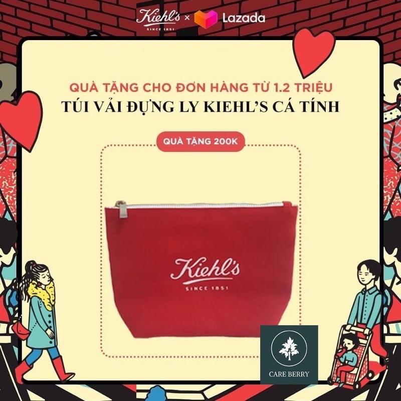 Túi mỹ phẩm Kiehl’s (Ví Kiehls)