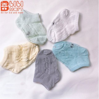 Tất chân len lưới mỏng set 5 đôi
