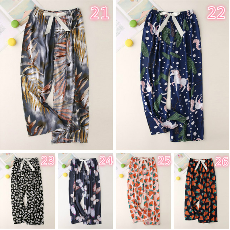  Quần Ngủ Cotton Ống Rộng Thời Trang Dành Cho Nữ | BigBuy360 - bigbuy360.vn