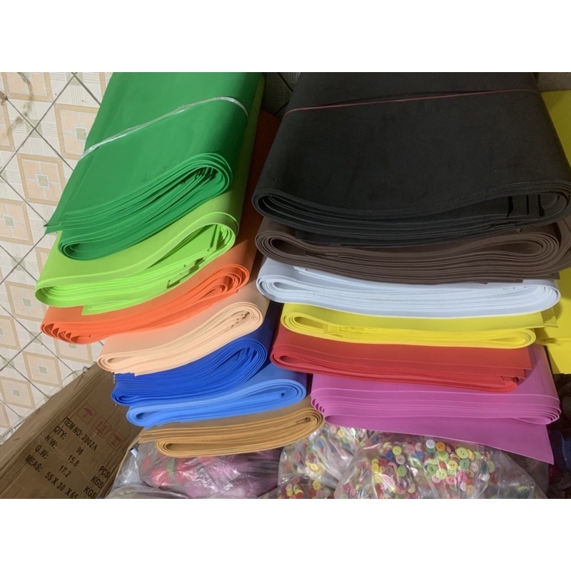 Xốp màu 2li khổ 50cmx1m2