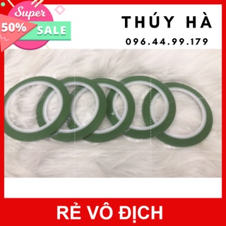 Băng keo Tạo fan xanh 3mm*50m,băng keo nhiệt giúp tạo fan volmue_mi fan_tao fan_dung cu noi mi_Thúy Hà