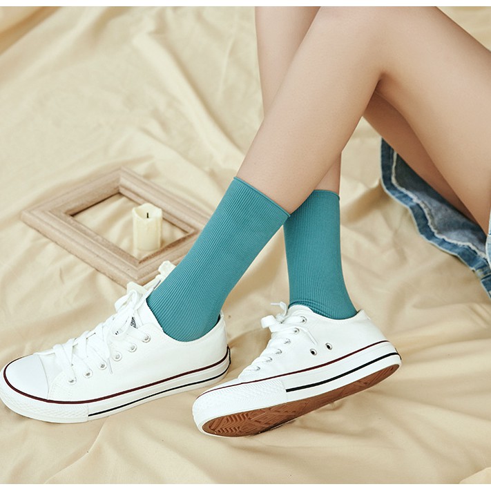 Đôi Vớ Dài Màu Sắc Thời Trang Mùa Hè Dành Cho Nữ