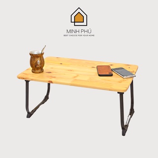 Bàn Laptop Gấp Gọn Bằng Gỗ Tự Nhiên