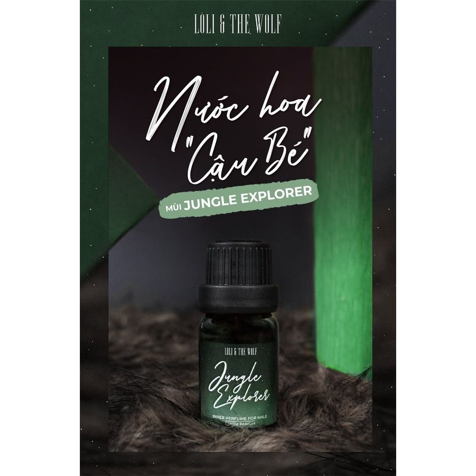 Nước Hoa Vùng Kín Nam Loli The Wolf 10ml Khiến Bạn Trở Nên Đầy Hấp Dẫn Nam Tính