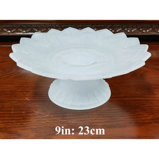 Bộ thờ cúng lưu ly trắng