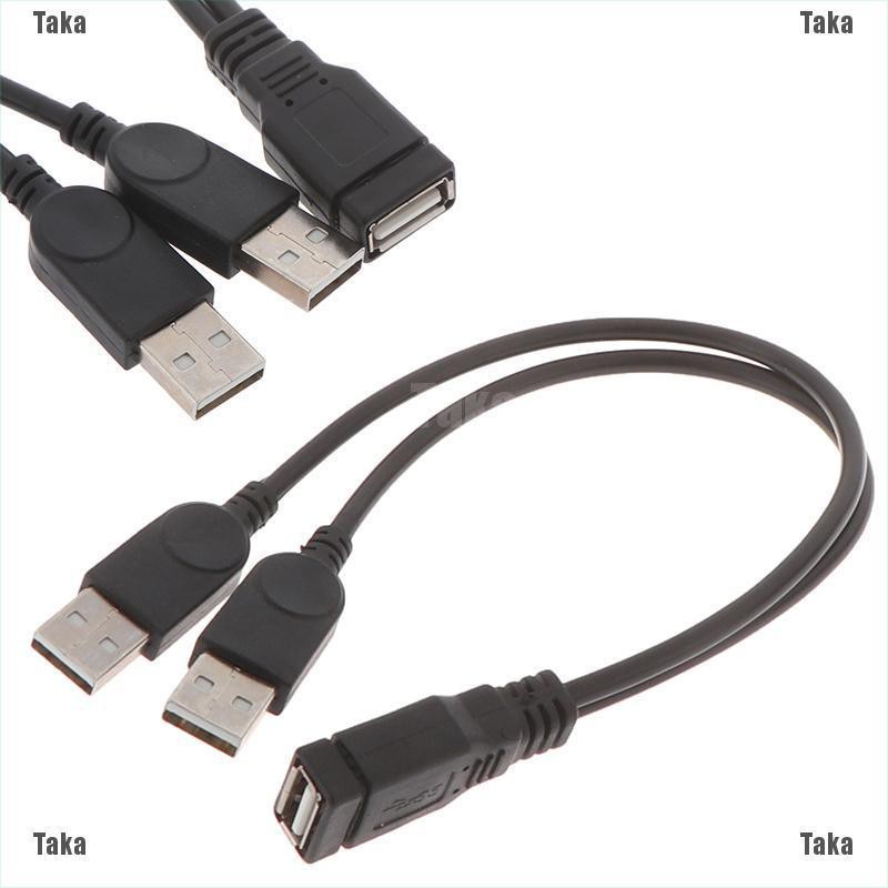 Taka Dây Cáp Chia 2 Cổng usb 2.0 Tiện Lợi