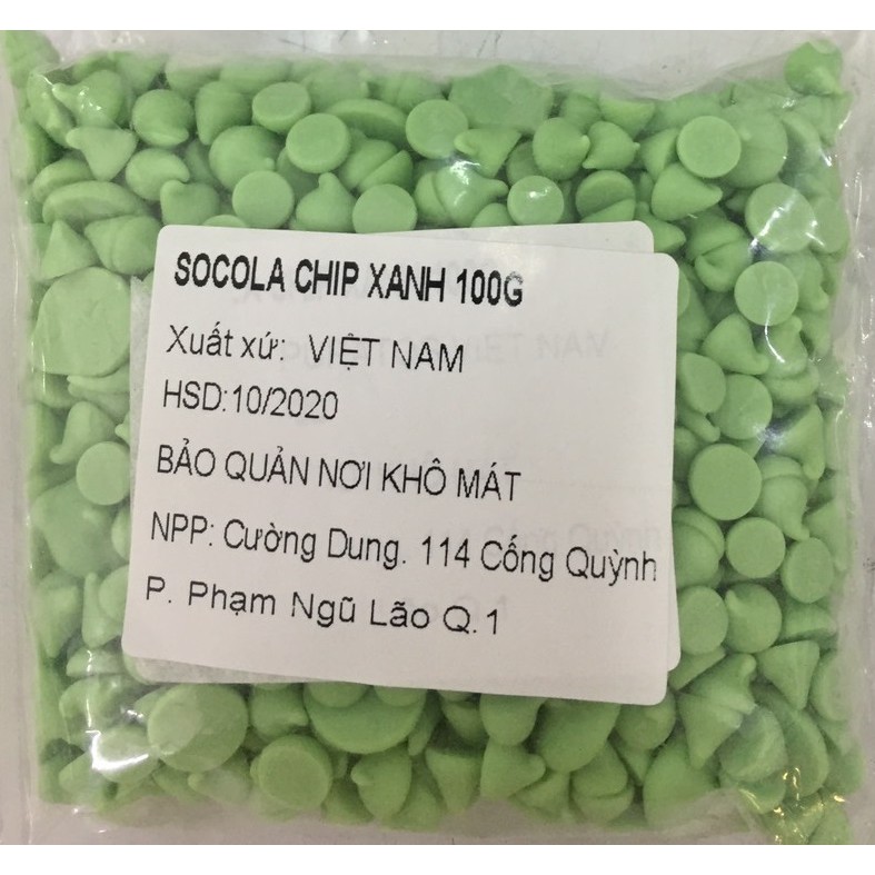 Socola Chip Xanh Lá (Bạc Hà) Premier Win - 100 Gram / 500 Gram