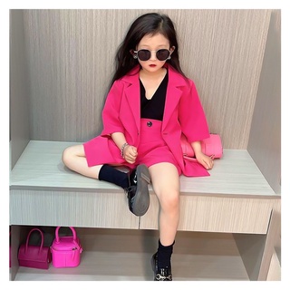 Bộ Vest Hàn Siêu Xinh Cho Bé
