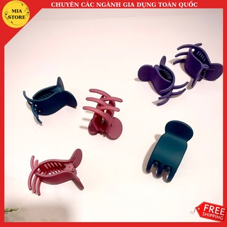 Kẹp càng cua 5 răng, kẹp tóc càng cua nhiều màu phong cách Hàn quốc cho phái đẹp