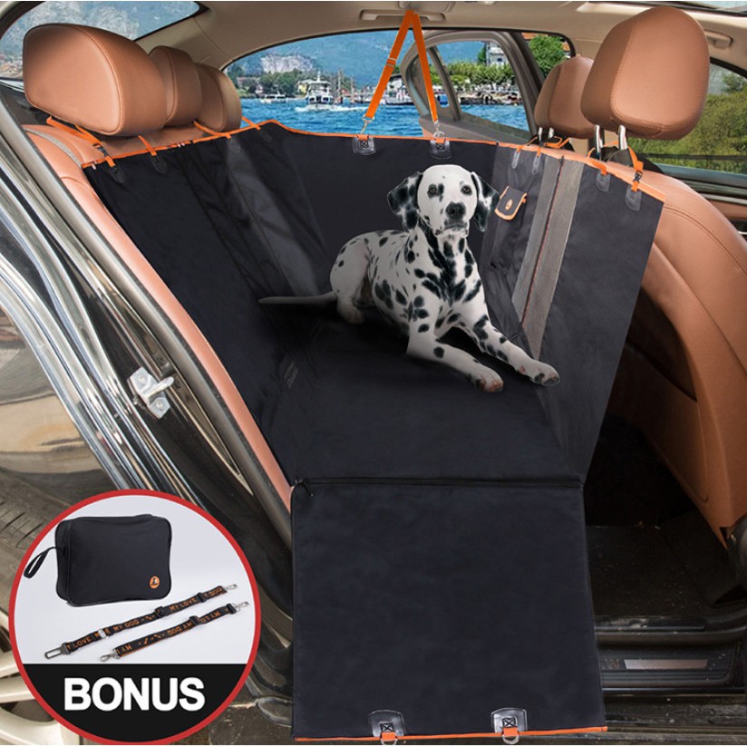 Lót ghế Đồng Hành cùng Thú Cưng trên ô tô DOG CAR SEAT COVER UPGRADED