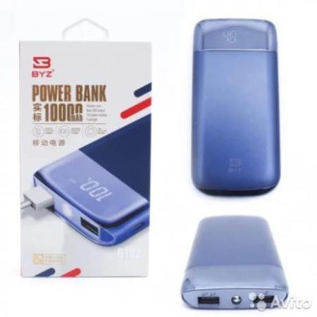 Sạc pin dự phòng BYZ -B102 10000Mah cho iphone ipad android samsung oppo xiaomi sạc nhanh 5V/2.1A