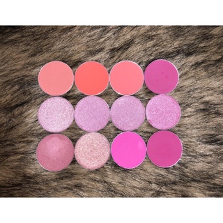Phấn màu mắt lẻ OCEAN tone hồng nhũ lì