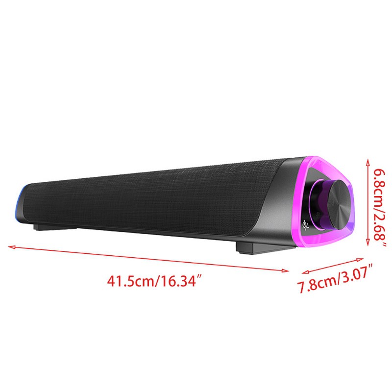 Loa Bluetooth 5.0 Hold 3d Âm Thanh Siêu Trầm Có Dây 3.5mm Cho Laptop Pc Rạp Chiếu Phim