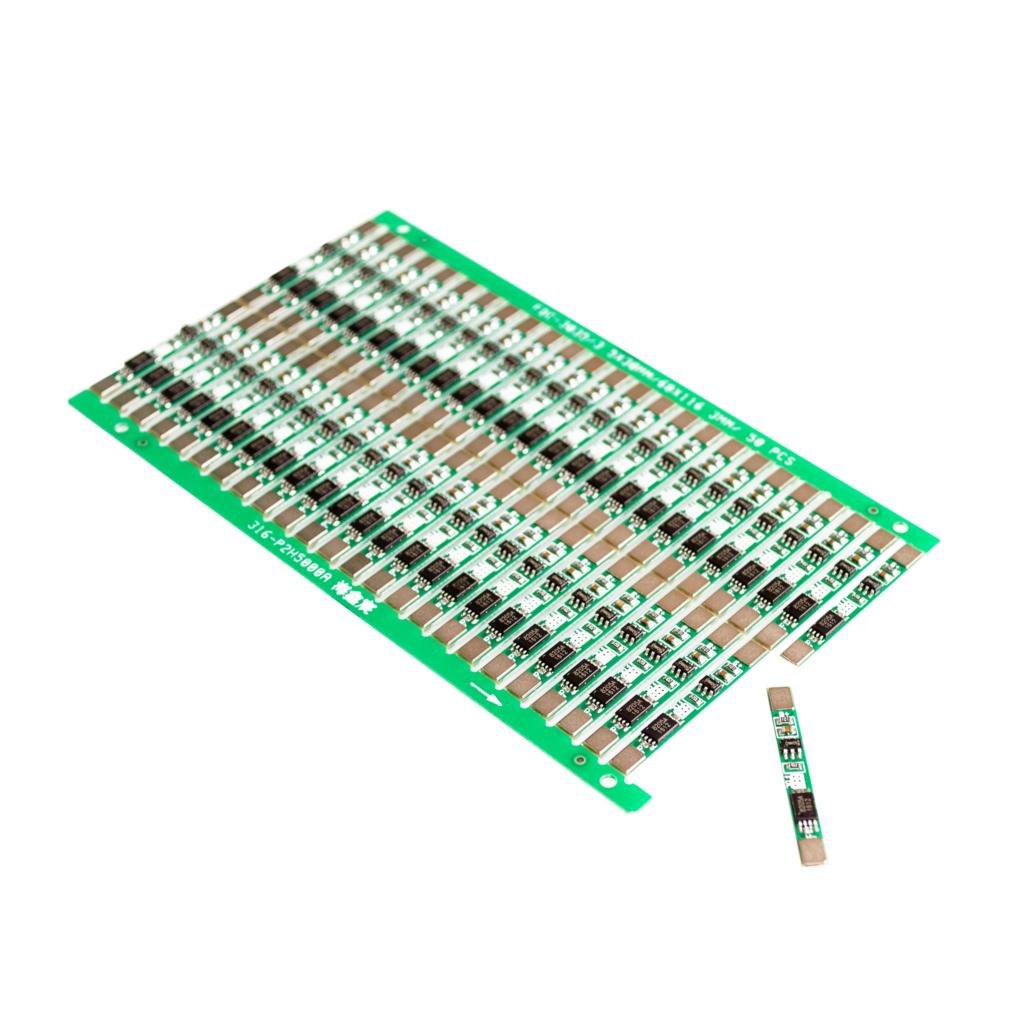 Bảng Mạch Bảo Vệ Pin Lithium Ion BMS pcm 1 1S 3.7V 3A Phù Hợp Với Pin 18650 Lithium