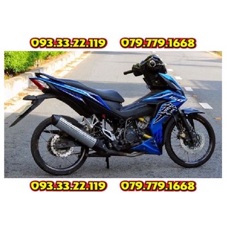 Tem rời winner v1 hayabusa dán xe xanh