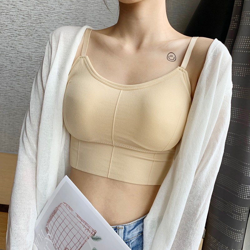 Áo bra tập gym, áo ngực cotton có mút ngực mềm mại AC//69 | BigBuy360 - bigbuy360.vn
