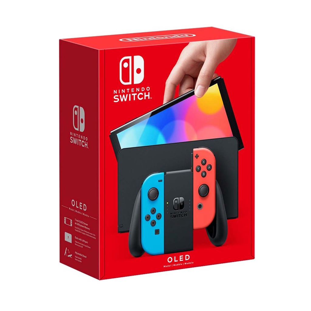 Máy chơi game Nintendo Switch OLED - Full Color - Đủ Màu - Hàng Nhập Khẩu 100%