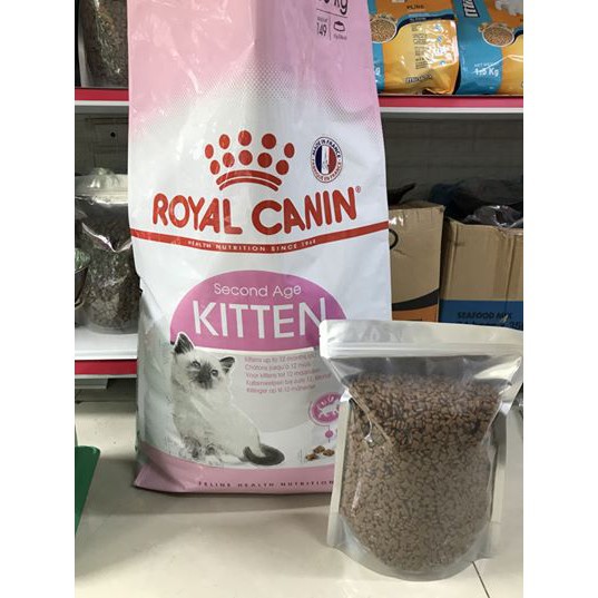 Gói lẻ Thức ăn cho mèo con Royal Canin Kitten 1kg