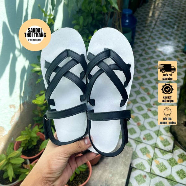 Giày sandal đi học nữ nam [ẢNH THẬT 100%] A21 xăng đan quai chiến binh nữ nam giá rẻ