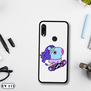 Ốp lưng  Xiaomi Redmi Note 7/ 7 Pro - Lưng nhám viền dẻo in 2D