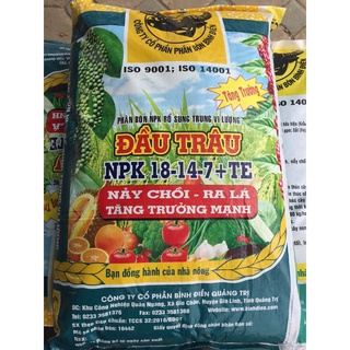 500 GR phân bón 2 màu đầu trâu chuyên dùng cho rau màu,cây cảnh và các loại hoa