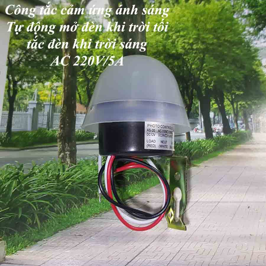 Công tắc cảm biến ánh sáng 220v