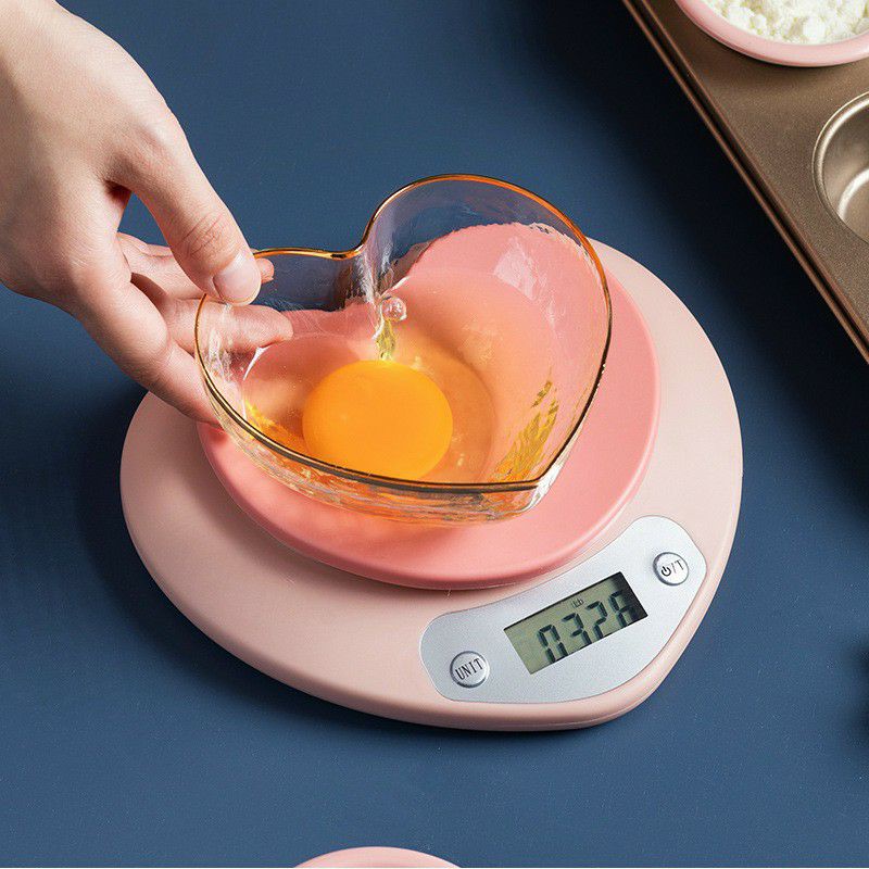 Cân Tiểu Ly Nhà Bếp Hình Trái Tim - Bao đổi trả nếu hàng lỗi