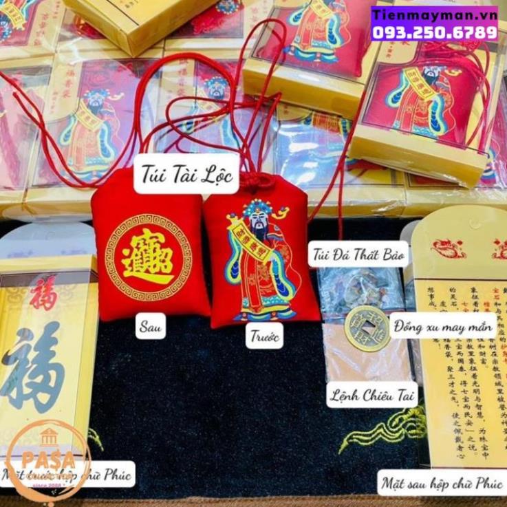 [SALE] Túi Thần Tài May Mắn Vượng Tài Vượng Phúc Gia Tăng Tài Lộc [Đã Khai Quang]