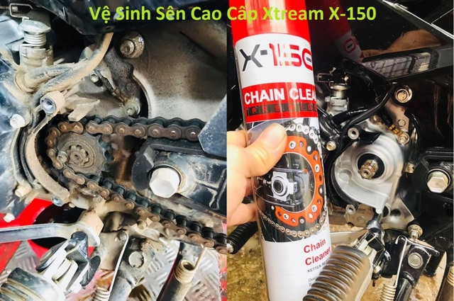 Rửa sên vệ sinh sên cao cấp siêu mạnh 650ml Xtream X150 X-150