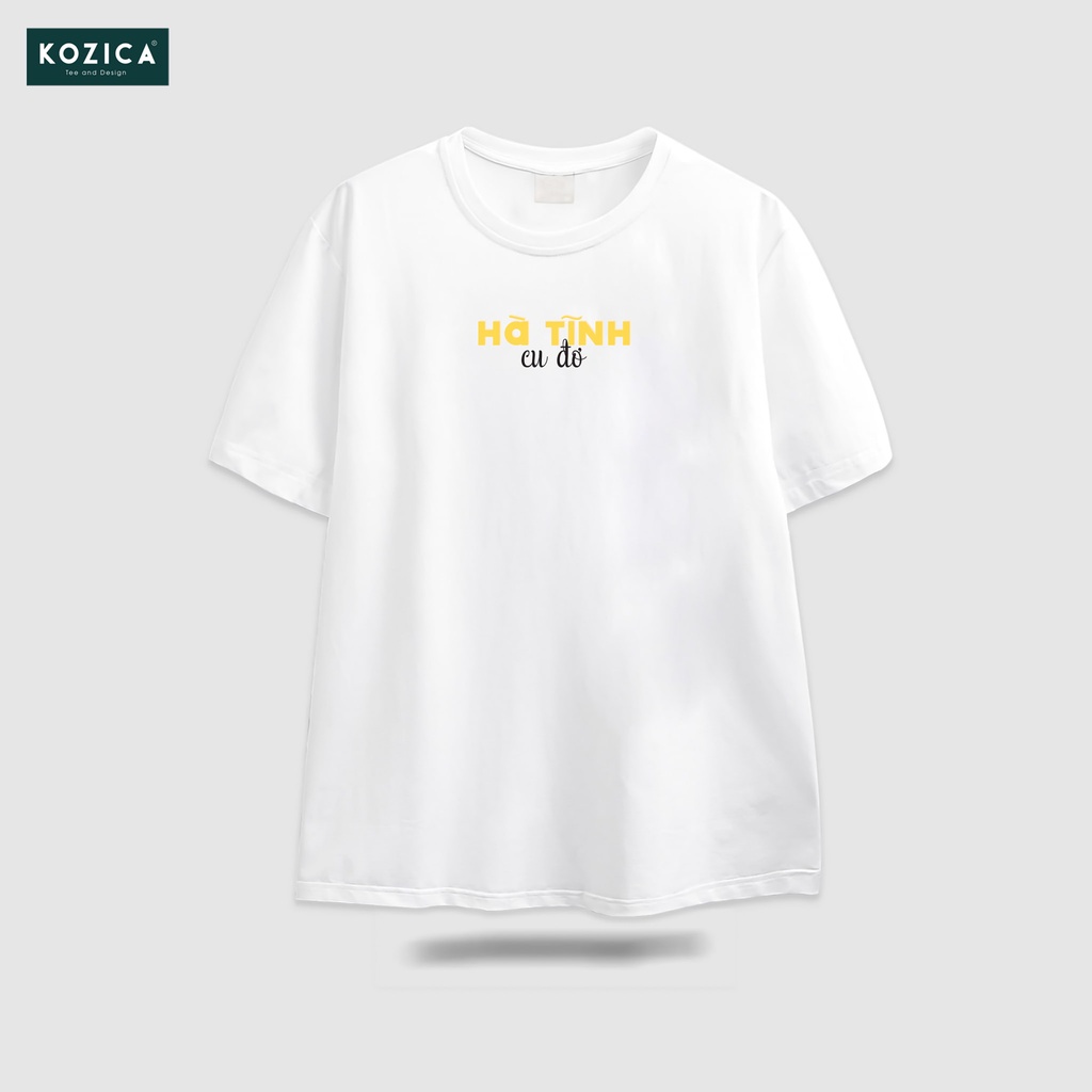Áo Thun Hà Tĩnh Unisex Basic Tee Đi mô cụng nhớ về Hà Tĩnh