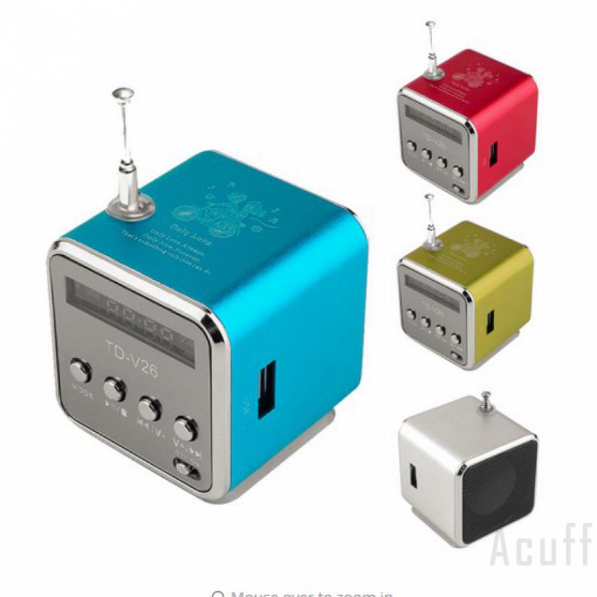 Loa Bluetooth mini kiêm đài FM hỗ trợ thẻ nhớ TF
