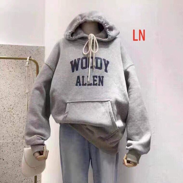 Áo hoodie ALLEN chữ ngực LNG1019