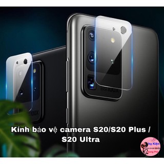 Kính Cường Lực Camera Trong Suốt Dành Cho Samsung S20 / S20 Plus / S20 Ultra