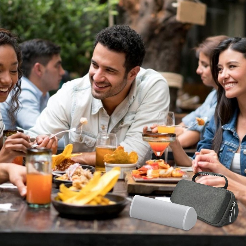 Túi Đựng Loa Sonos Roam Cứng Chống Sốc Chống Bụi Có Khóa Kéo Thời Trang Dùng Khi Đi Du Lịch