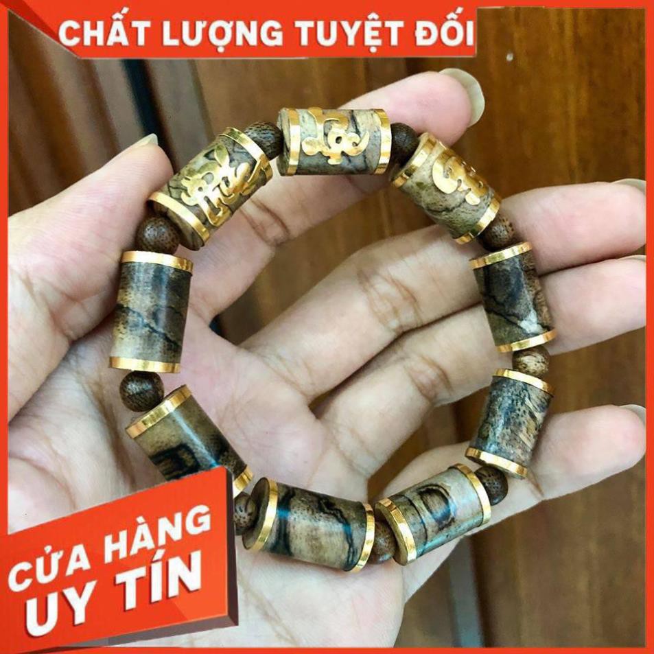 FreeShip- Trầm hương tốc bông tự nhiên Việt Nam, size vòng 10mm,12mm