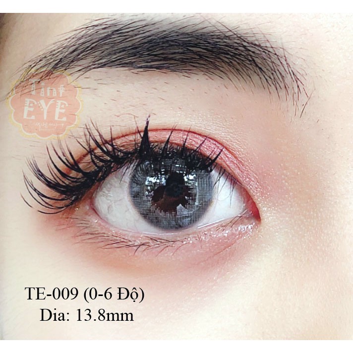 [Tặng Combo 175k] Kính Áp Tròng Tinteye Lens TE-009 Xám tự nhiên