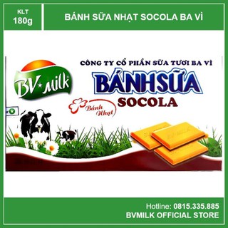 Bánh sữa socola ba vì 180g - bvmilk
