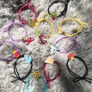 Dây cột tóc hoa cúc 1k (Set 10 cái)
