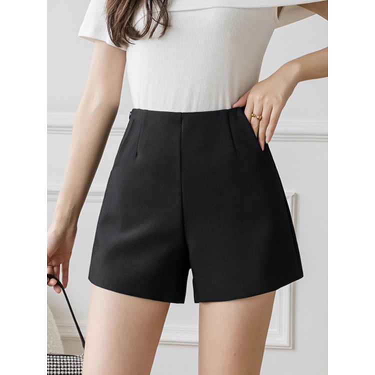 Quần short nữ cạp cao ống rộng đẹp lưng cao bigsize phong cách ulzzang hàn quốc BSTORE QS01 | BigBuy360 - bigbuy360.vn