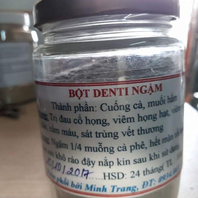 Bột denti ngậm(100gr)