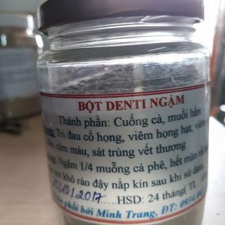 Bột denti ngậm(100gr)