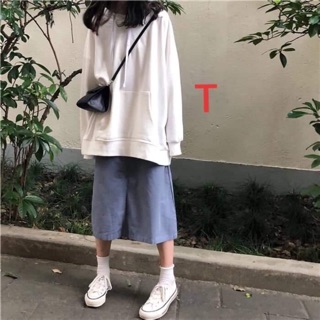 Áo nỉ hodei trơn có mũ -C