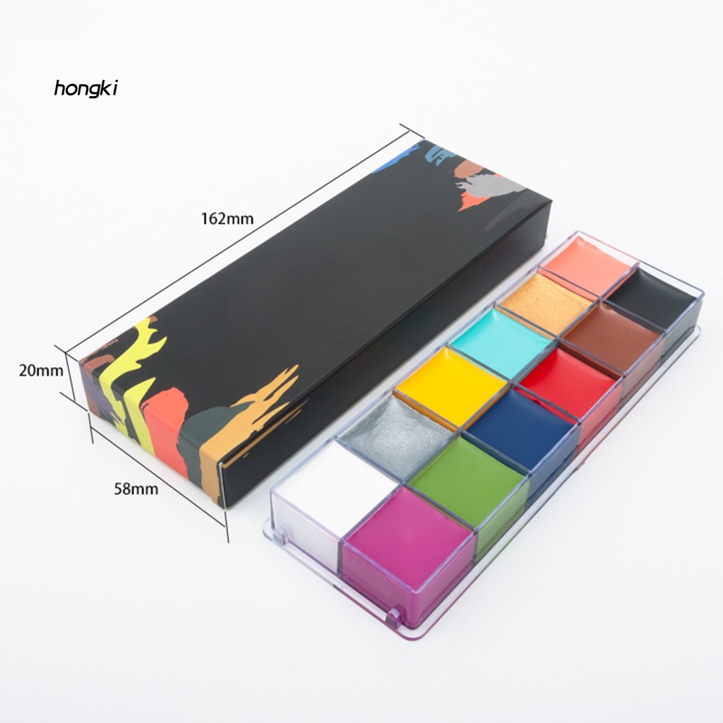 Màu Vẽ Trang Trí Cơ Thể 96g Chống Thấm Nước Độc Đáo